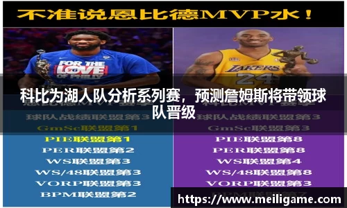 科比为湖人队分析系列赛，预测詹姆斯将带领球队晋级